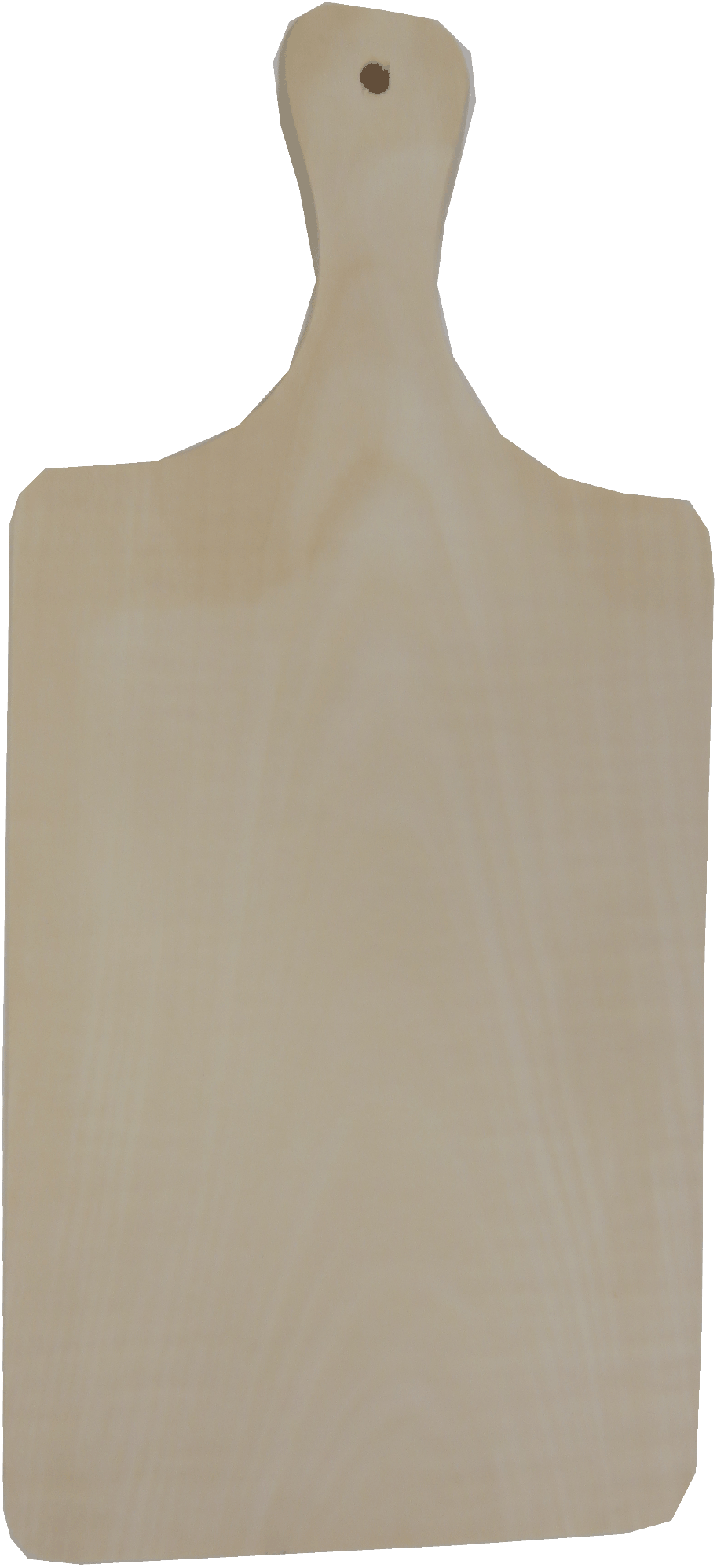 Schneidbrett mit Griff, Ahorn, 35 x 18 x 1,2 cm